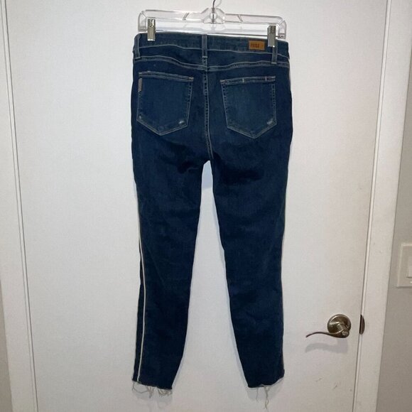 Paige paige verdugo pipink raw hem Womens Size 28 With Side Stripes - Picture 3 of 10